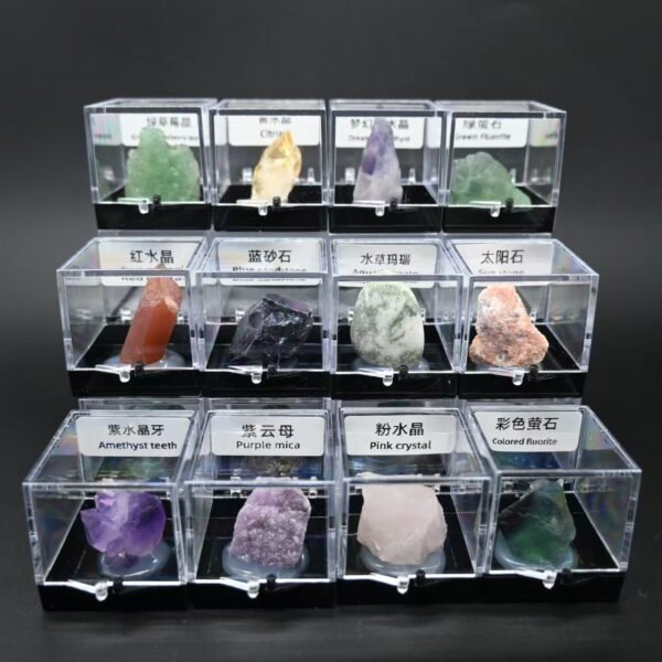 DIY crystal mineral specimen blind box,TIKTOK on-site unpacking - 图片 4