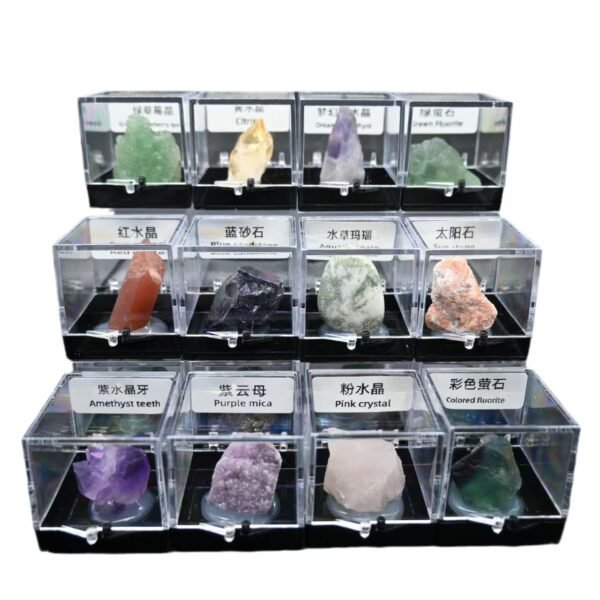 DIY crystal mineral specimen blind box,TIKTOK on-site unpacking - 图片 6